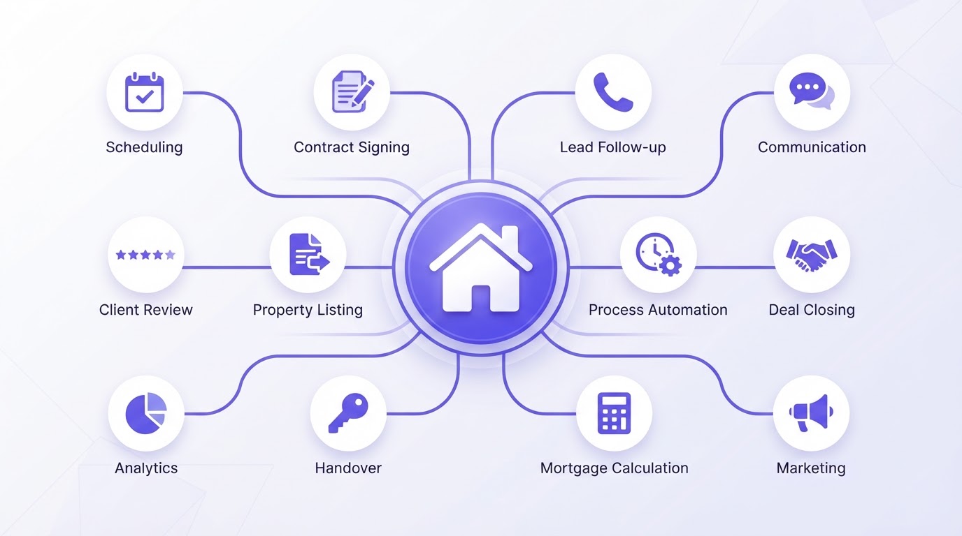 Real estate workflow automation: twelve workflows for agents and brokerages