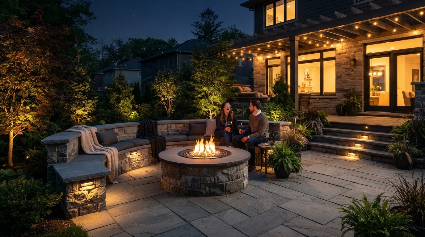 Landscaping and mulching services completed by Ski Solutions in Elysburg, Pennsylvania