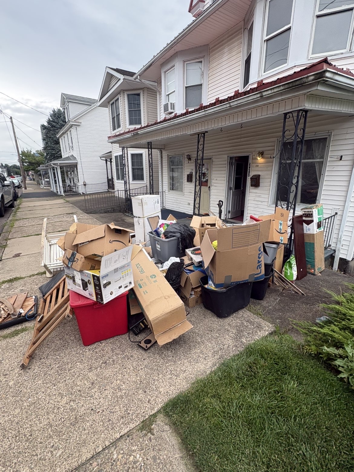 Front Porch & Curbside Bulk Junk Removal before