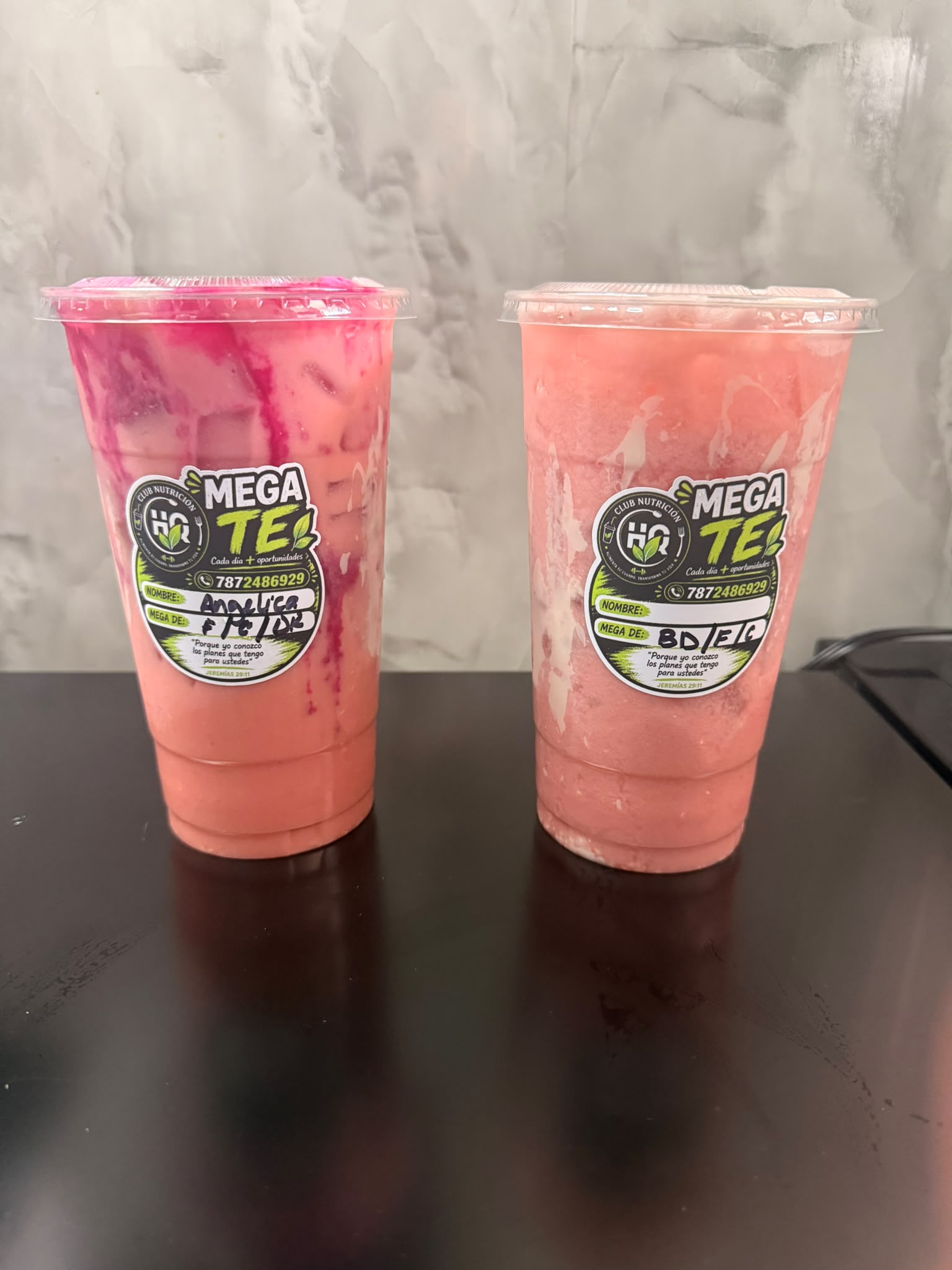 Mega Té Pink Frost & Dragon Fruit