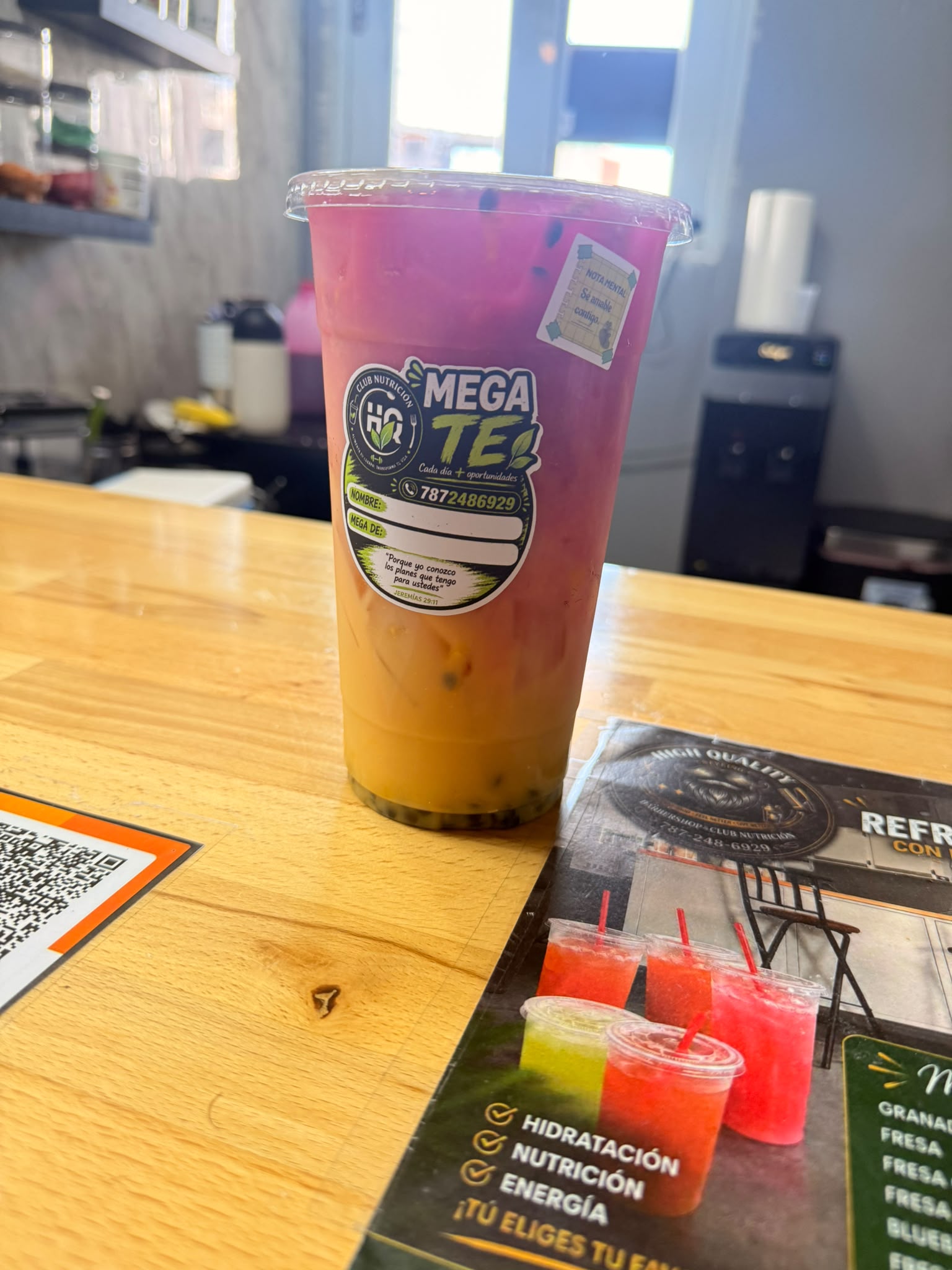 Mega Té Tropical Sunset con Semillas