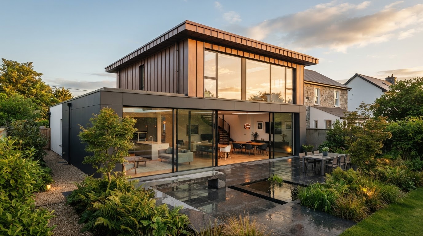 Illustrative architectural image — contemporary building work