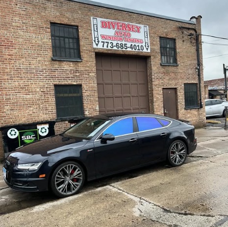 Audi A7 Sportback Iridescent Windshield