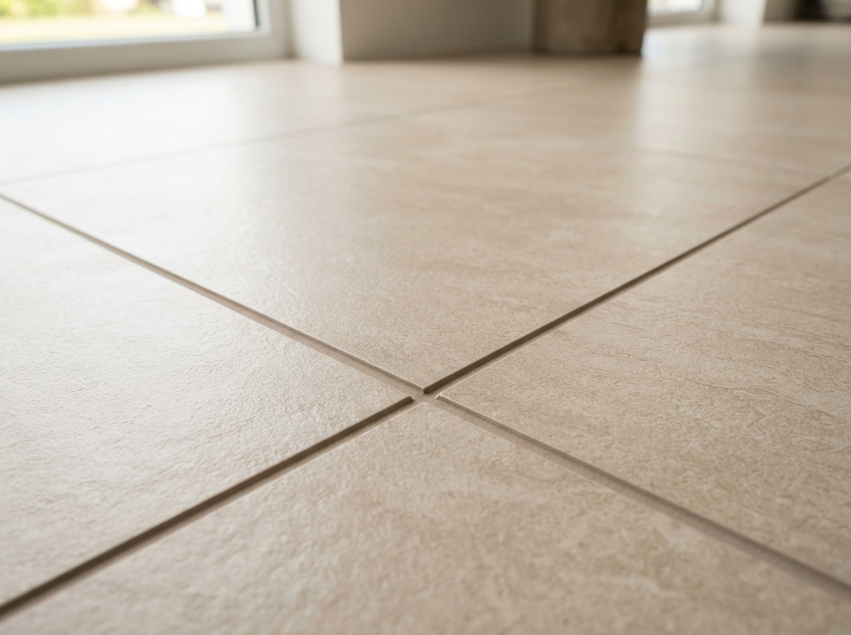 Large-Format Porcelain Floor Tile Installation by ALBED Tiling & Reno