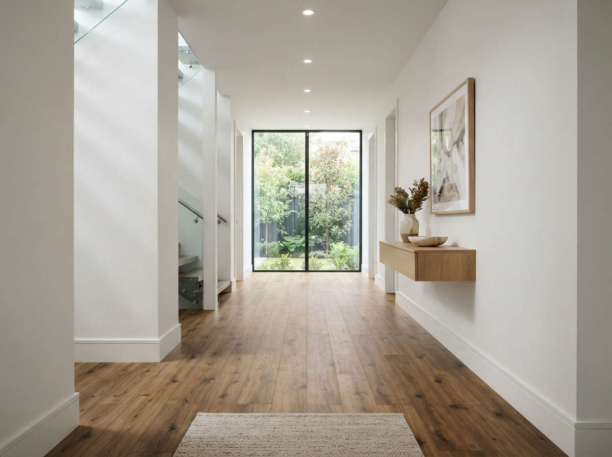 Waterproof Vinyl Plank Flooring Installation by ALBED Tiling & Reno