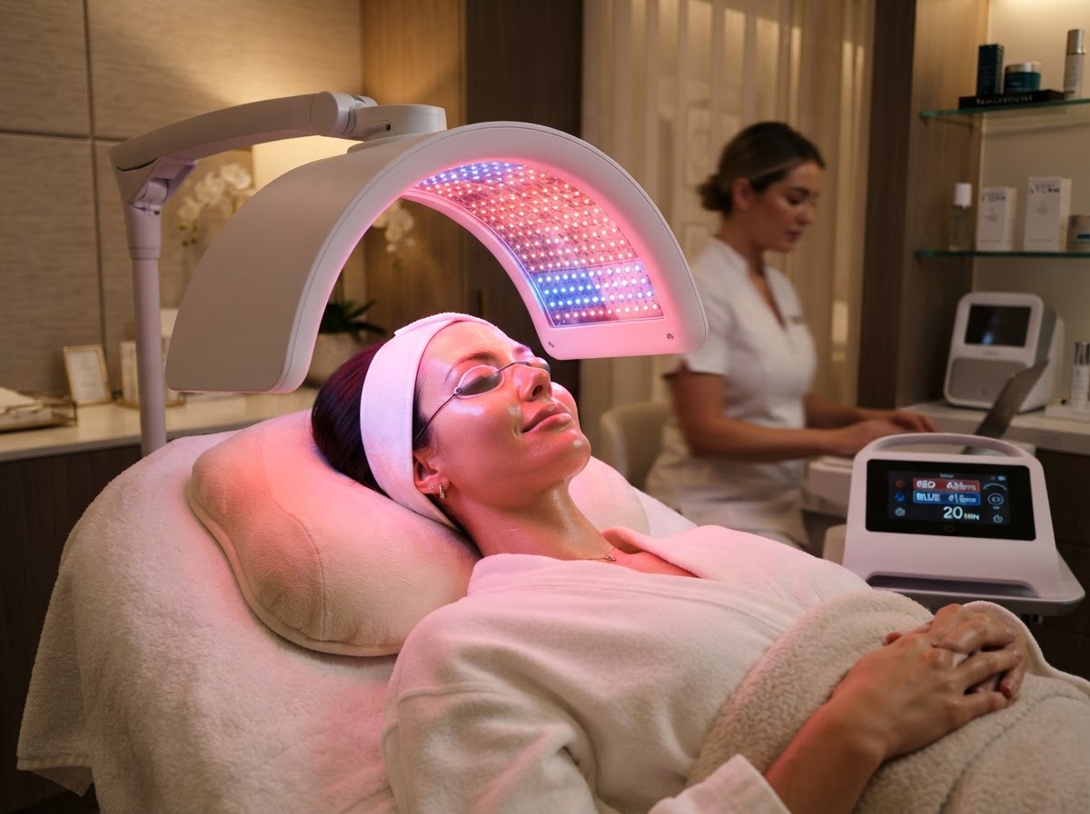 LED Light Therapy Face & Neck