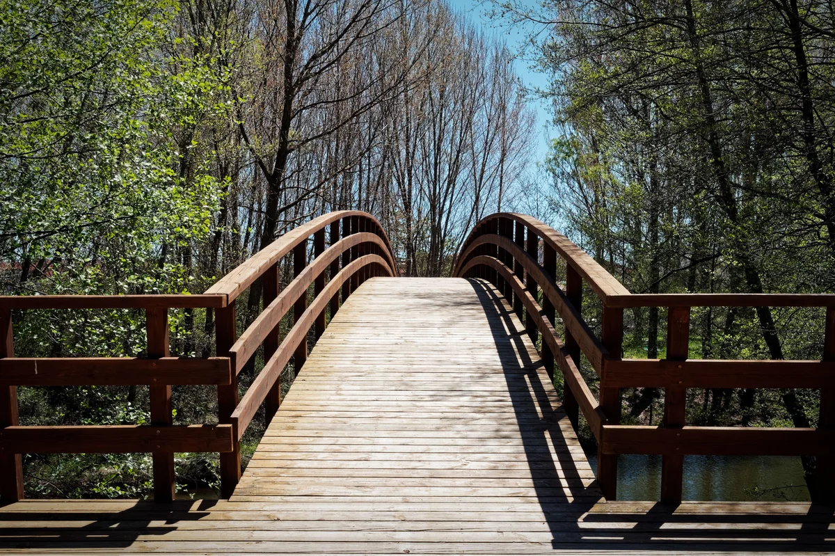 Midland Park Wooden Bridge Nature Pathway