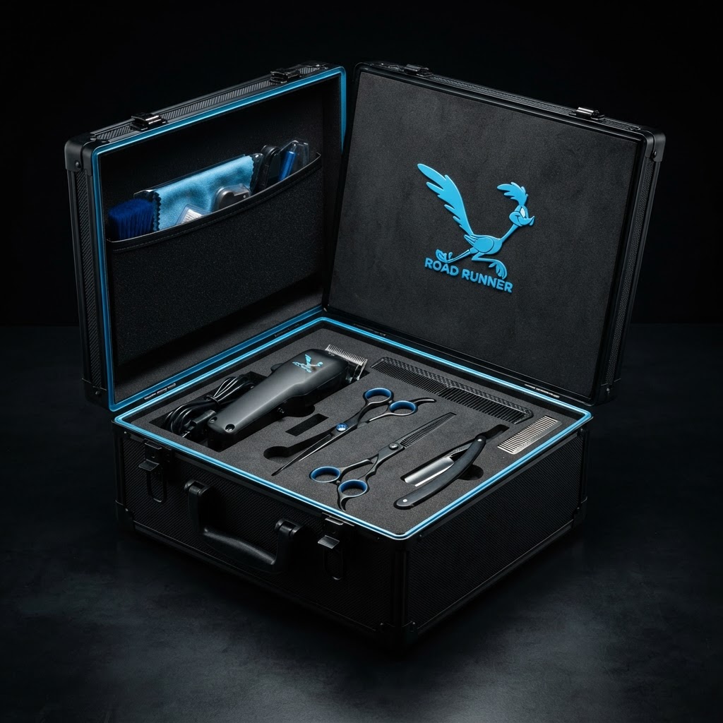 RoadRunner signature grooming kit with clippers and tools