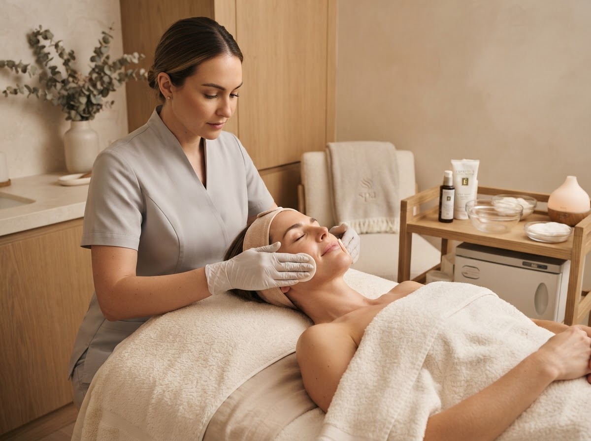 Facial Treatment at Luna Glow Beauty Studio