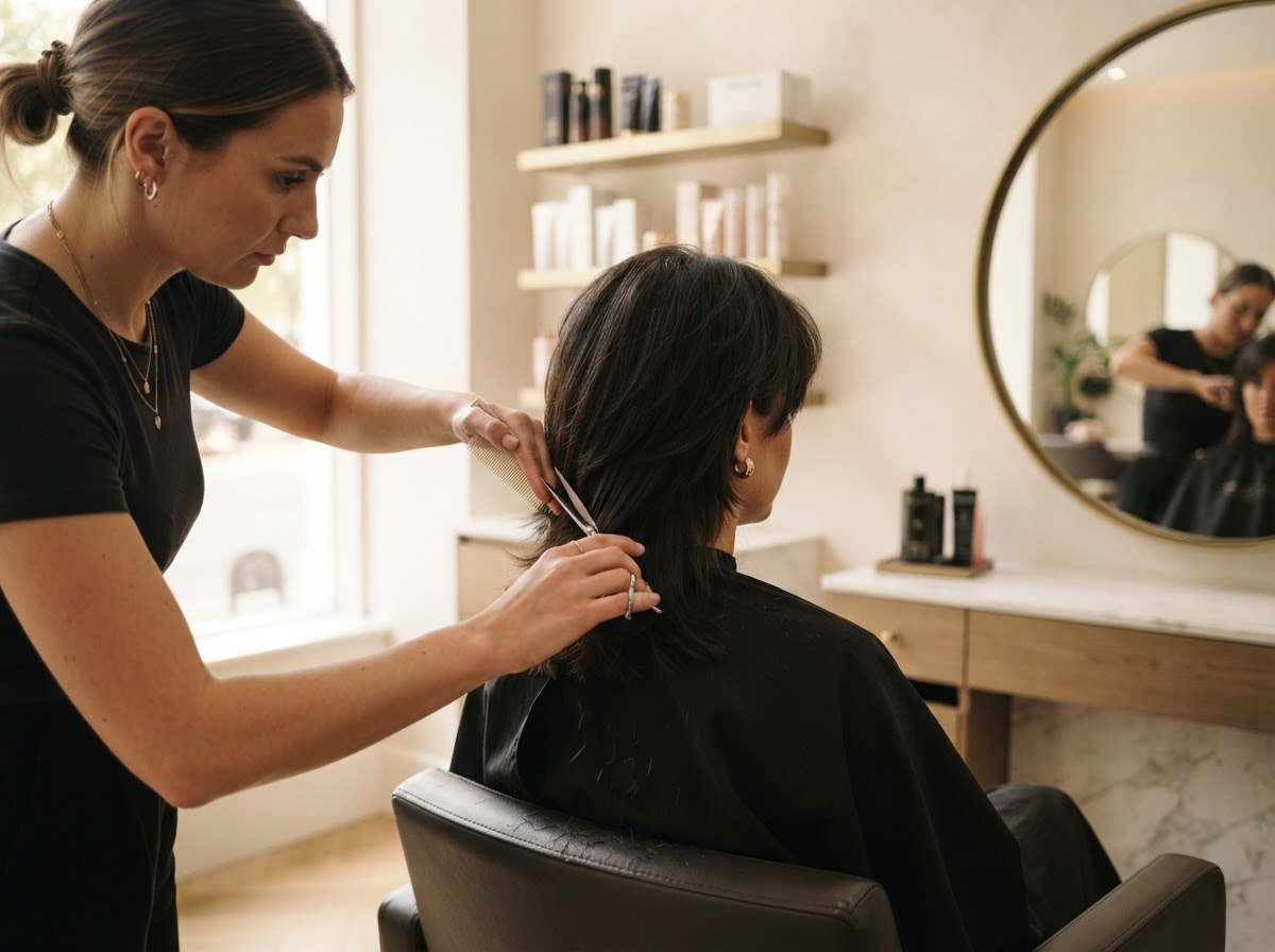 Women's Haircut at Luna Glow Beauty Studio