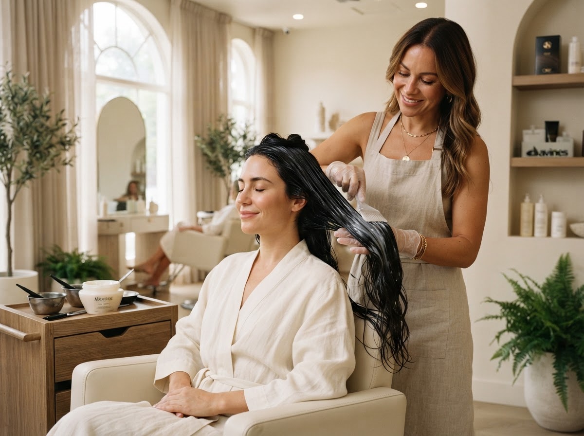 Hair Treatment at Luna Glow Beauty Studio