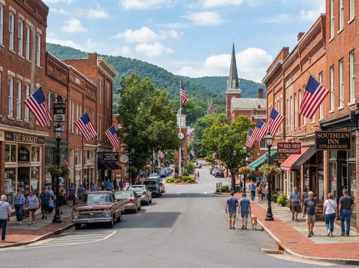 Historic Highland Springs community east of Richmond