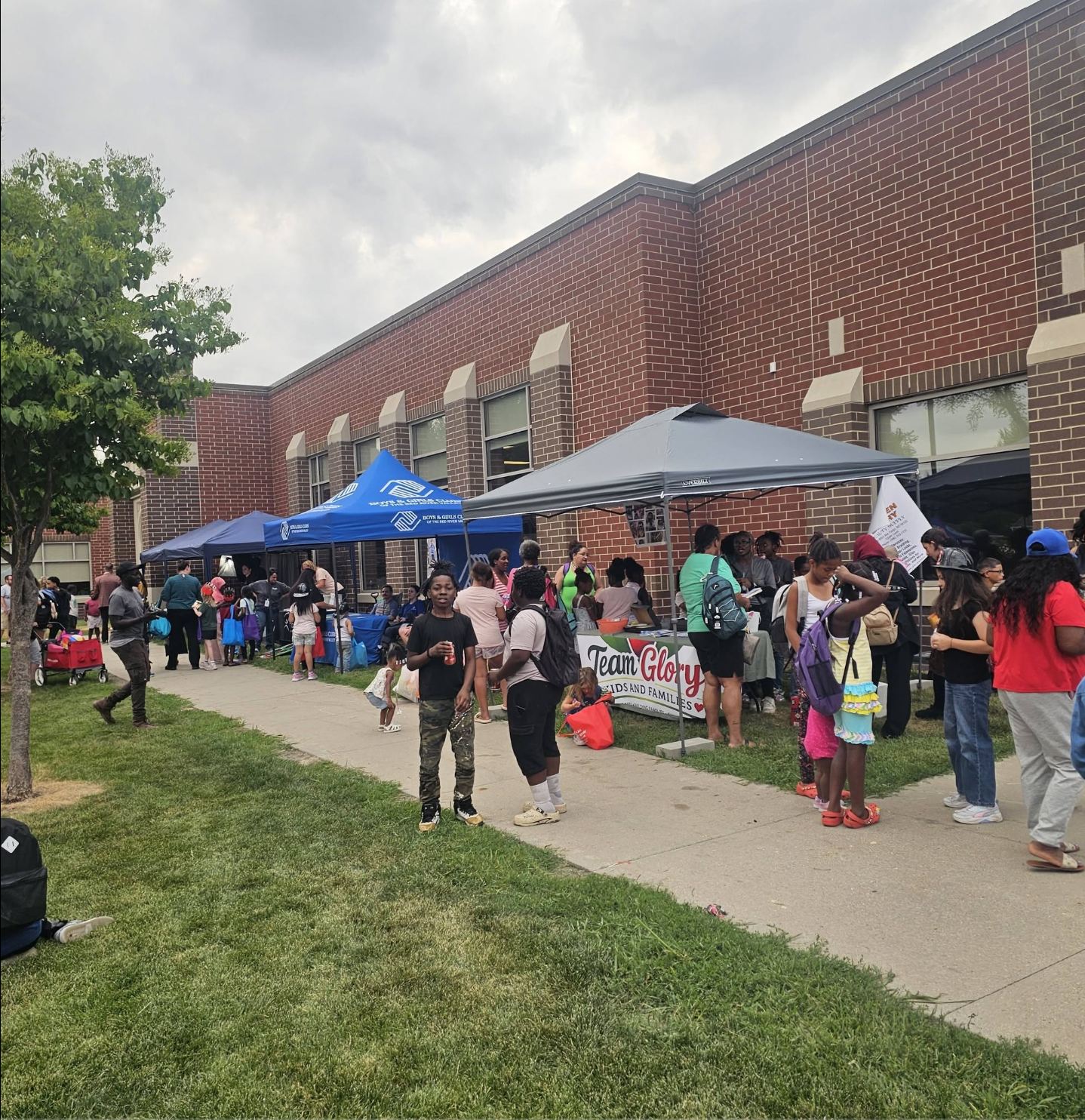 Fargo-Moorhead families and kids gathered for the Skill Cutz back to school event
