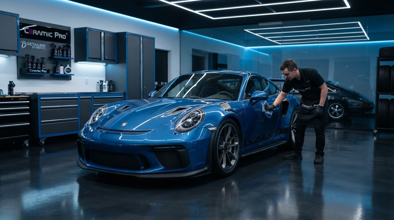 DQS House of Auto Detail Luxury Sports Car Sheen