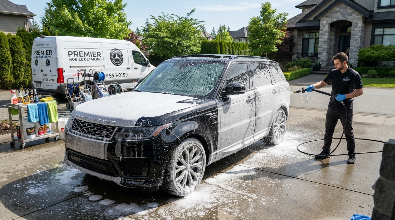 Mobile Foam Wash Detail Birmingham