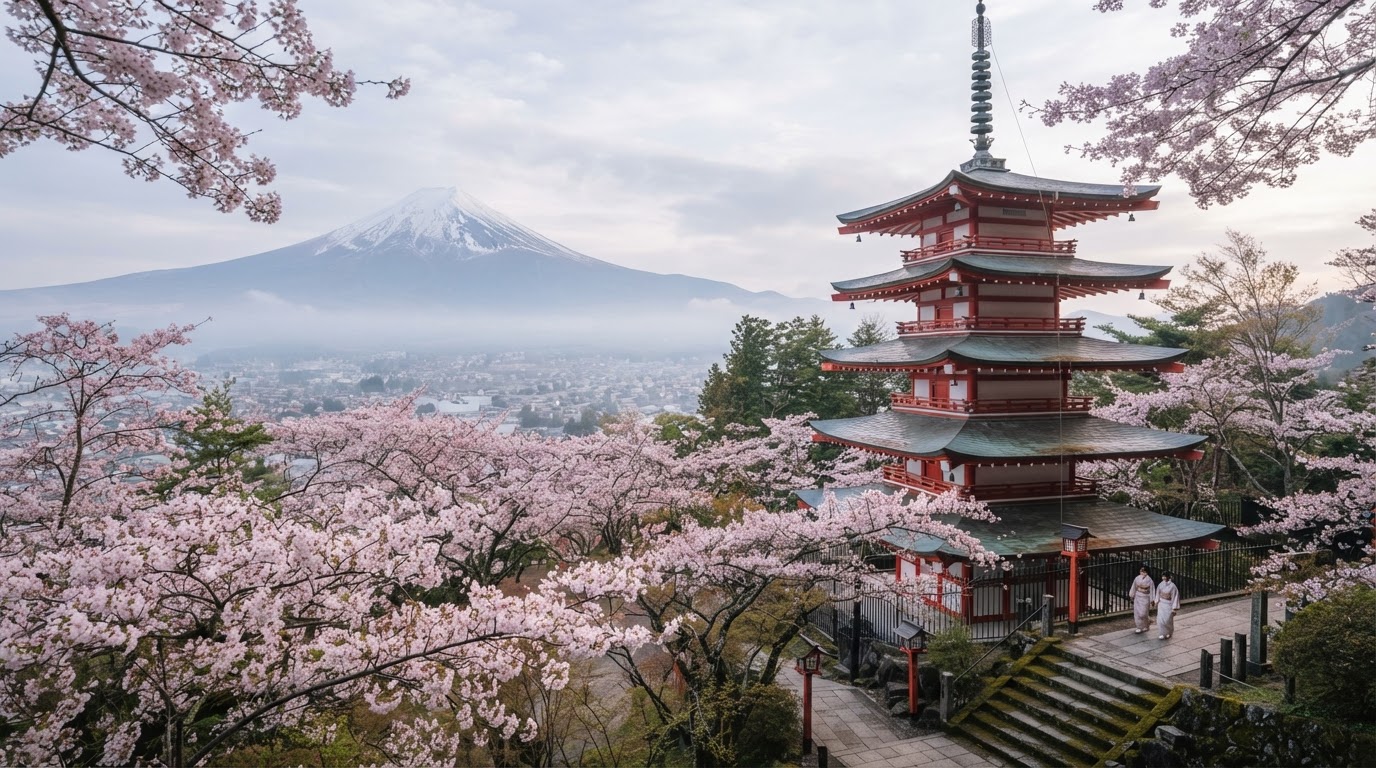 La serenidad de Japón entre