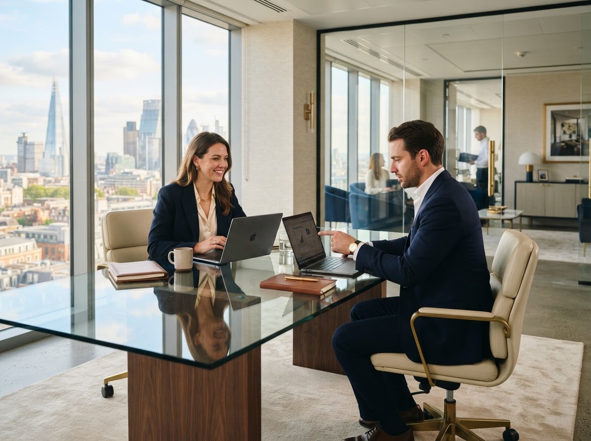 NanoNX consulting team collaborating in their Richmond office