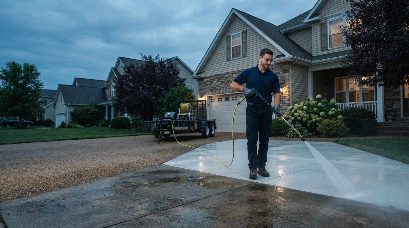 Pressure Washing & Exterior Cleaning Companies lead generation and marketing by JVWEBPARTNERS