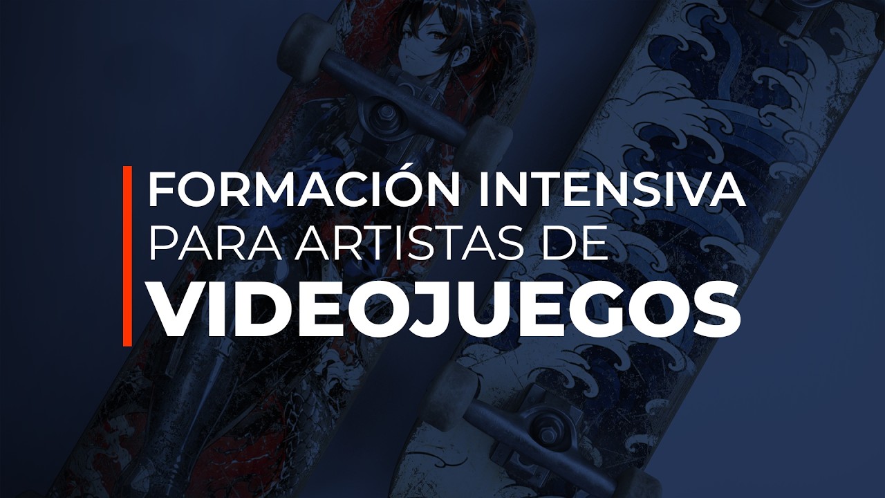 Portada del vídeo «Formación Intensiva para Artistas 3D de videojuegos»