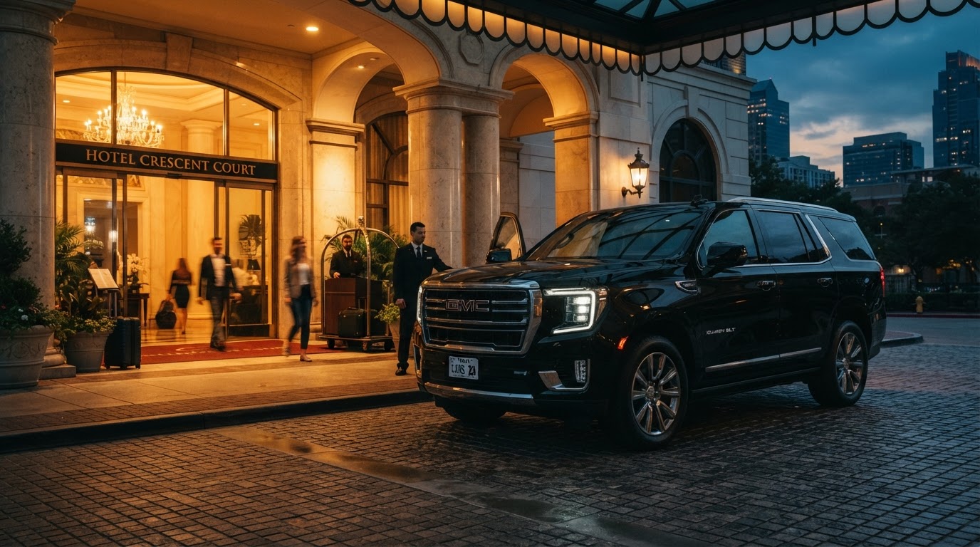 2023 GMC Yukon SLT at Dallas Hotels & Resorts