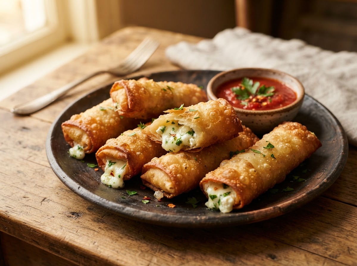HQ Cheese Rolls at Headquarters Restaurant & Bar