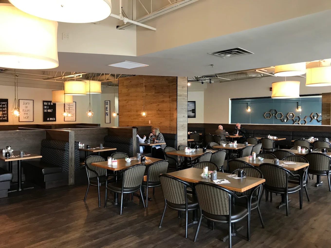 Headquarters Restaurant & Bar interior and dining in Sherwood Park