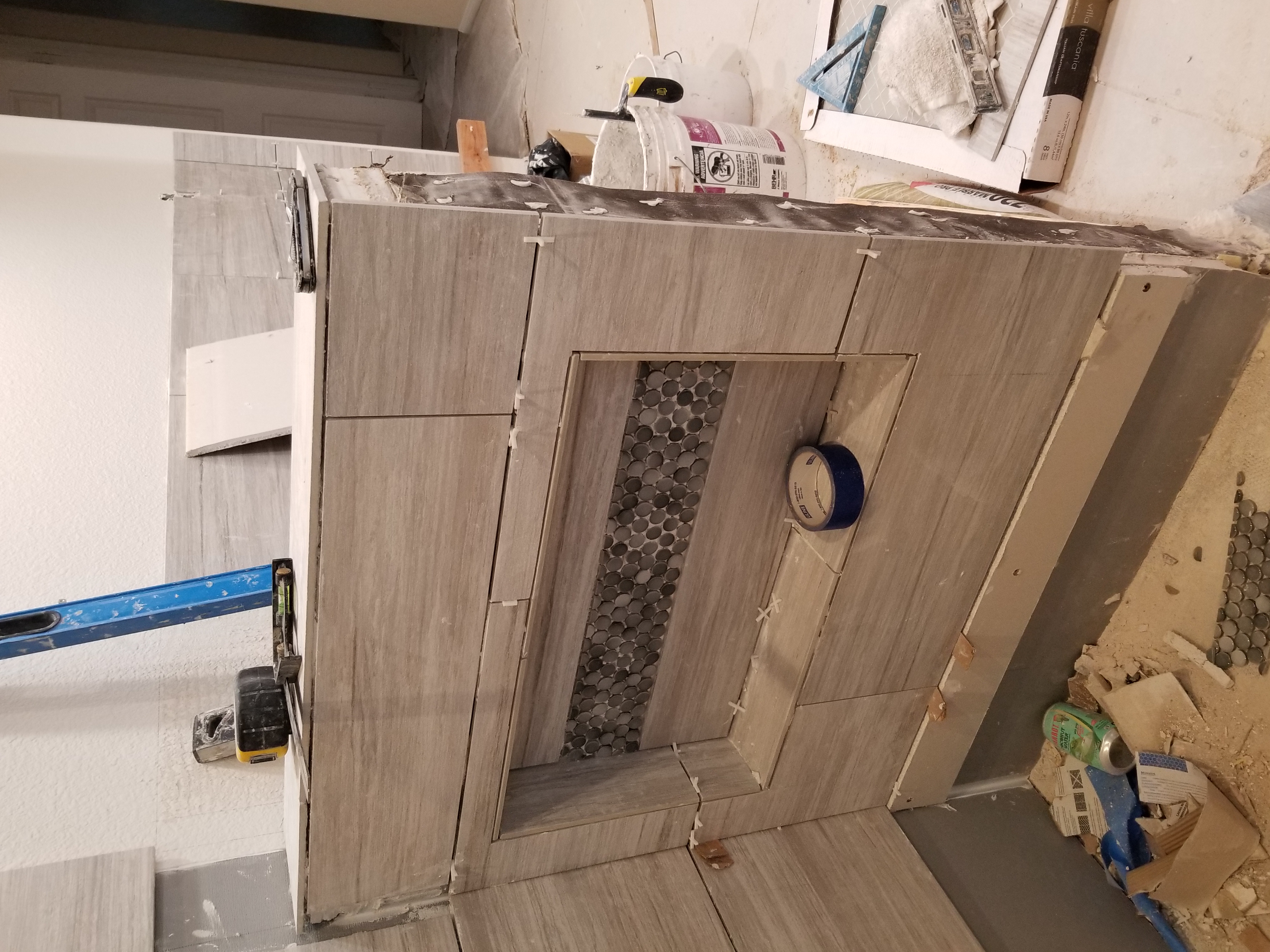 Precision Tile Installation & Leveling — completed by Lopez Handyman