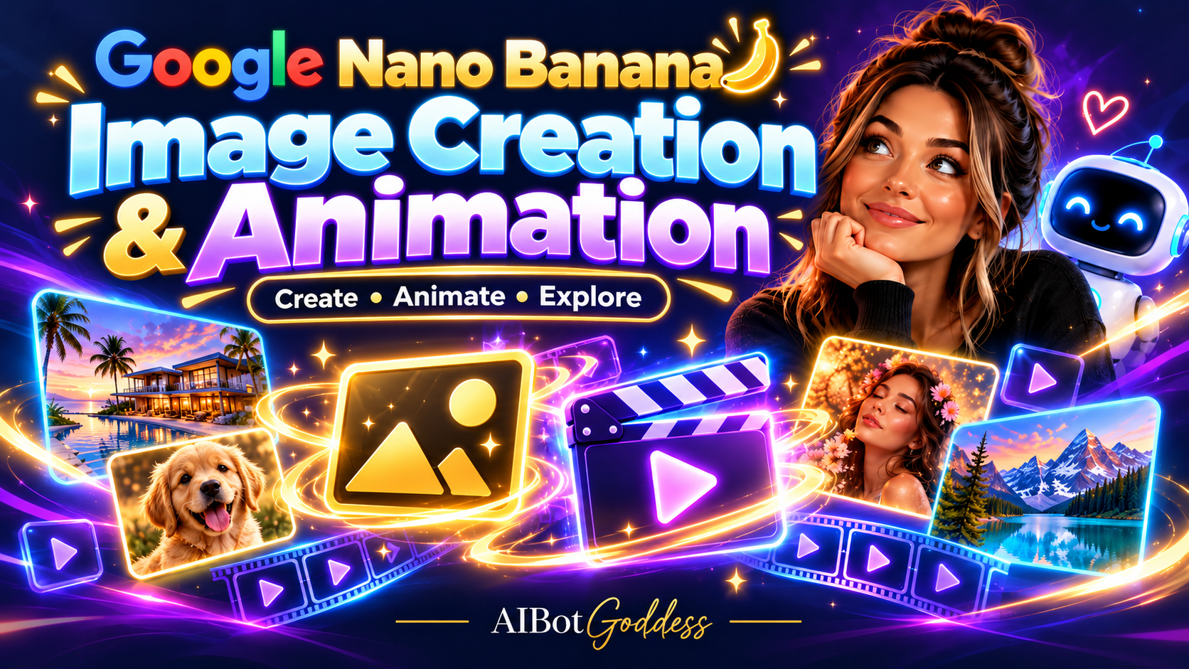 Video 3: Google Nano Banana Image Creation & Animation - Create, Animate, Explore