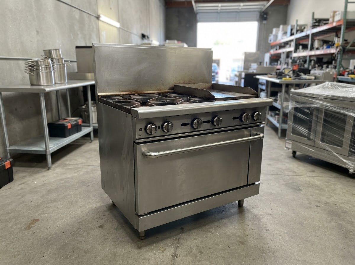 Used commercial range in Tulsa