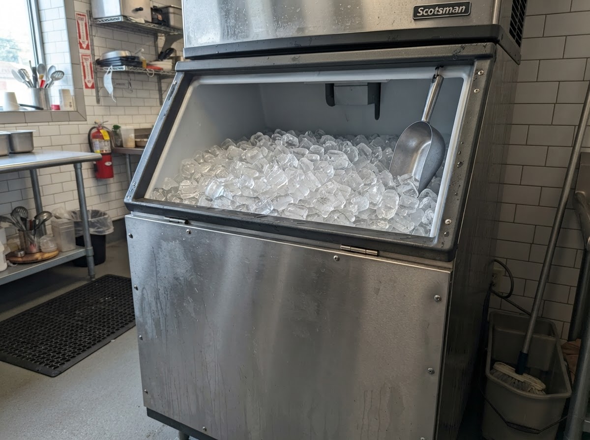 Commercial ice machine repair in Tulsa