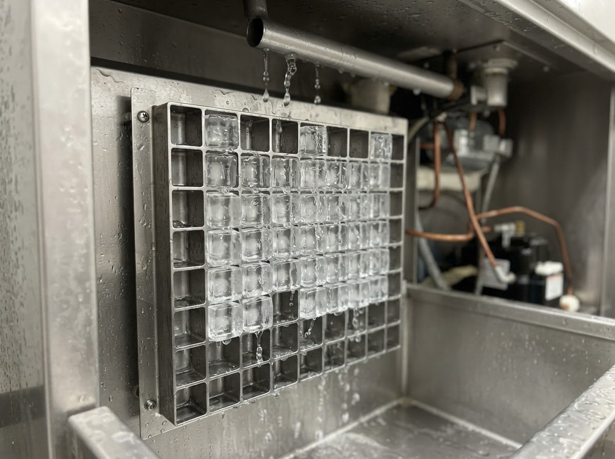 Ice machine evaporator grid in Tulsa