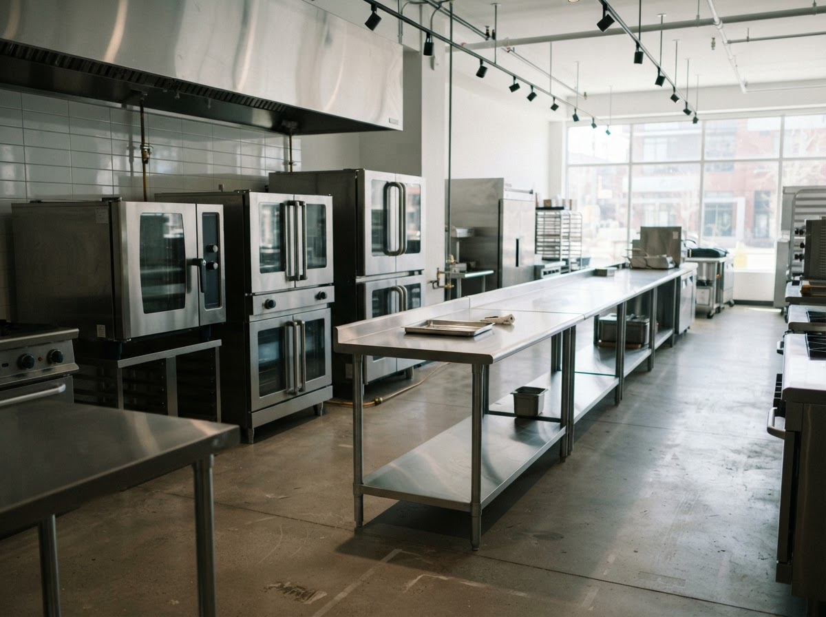 New commercial kitchen equipment in Tulsa