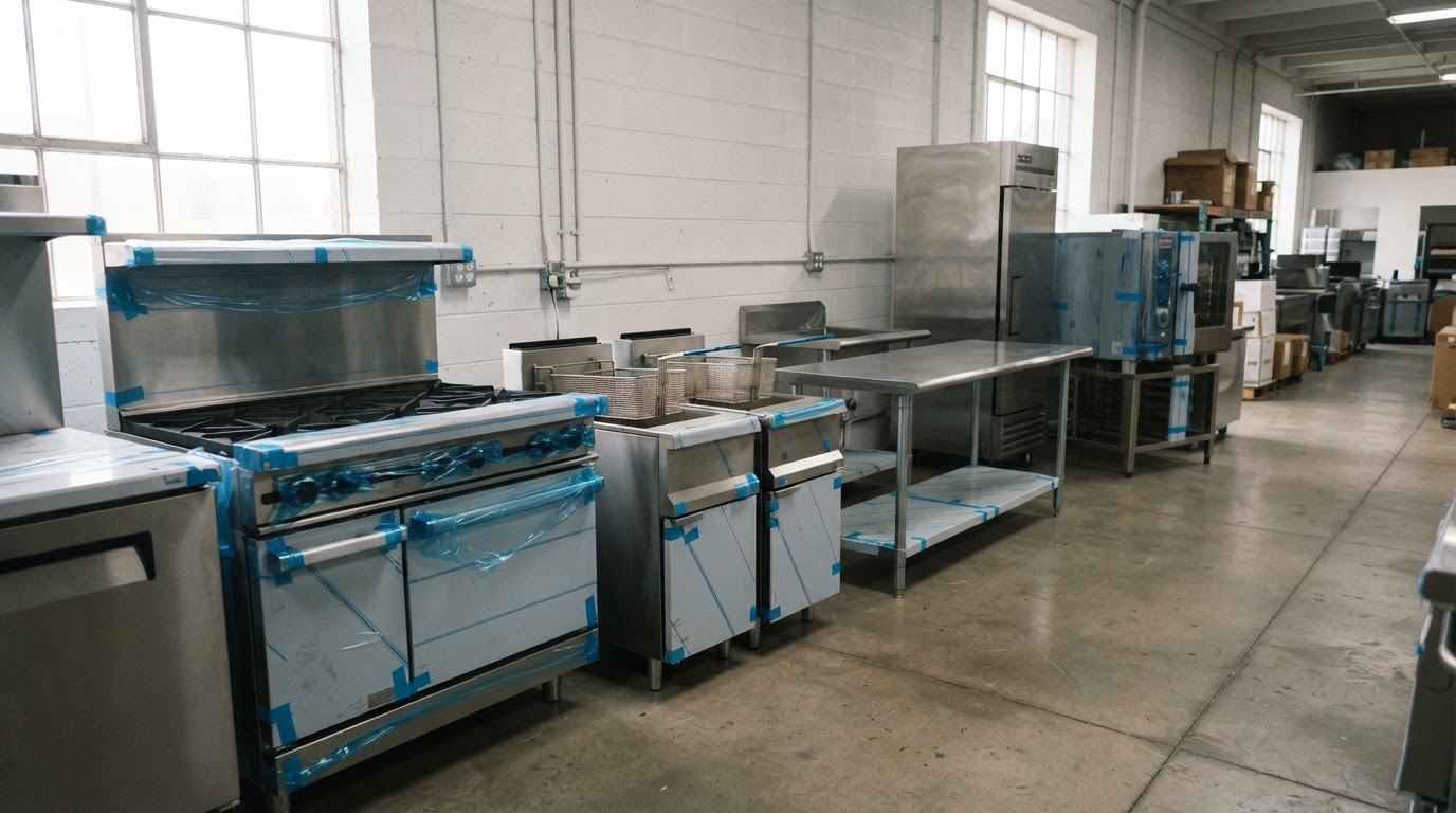 New Commercial Kitchen Equipment Sales