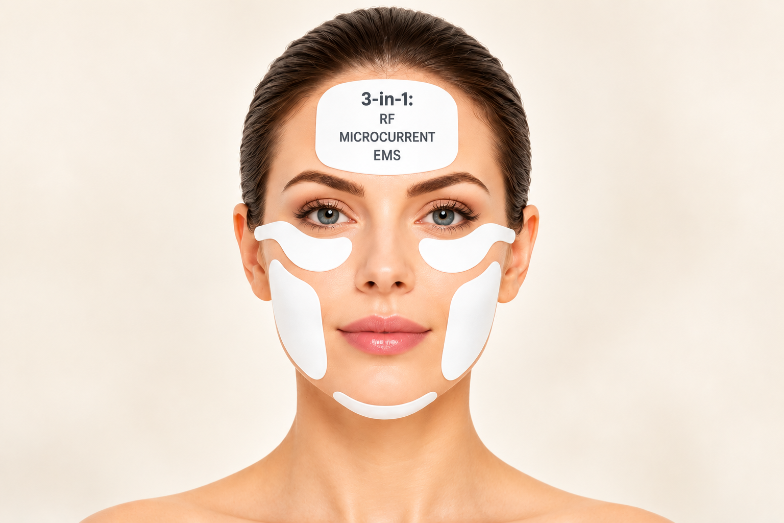 3-in-1 Face Lift: RF, Microcurrent, and EMS facial treatment