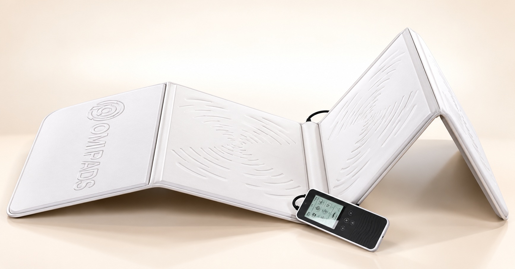 OMI PADS Full-Body PEMF Mat with electronic controller.