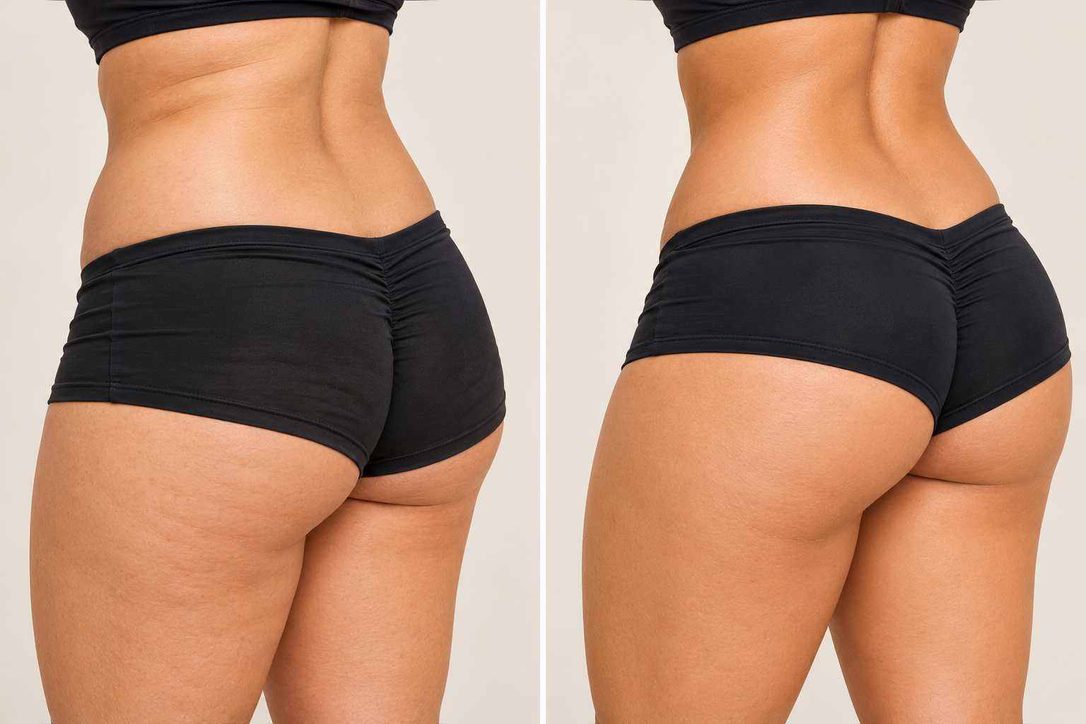 Brazilian Butt Lift — Lifting & Shaping before & after comparison