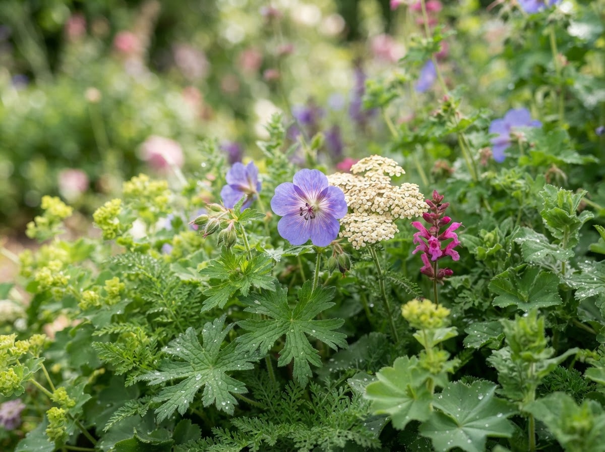 Pflanzenpflege mit einer Gartenschere