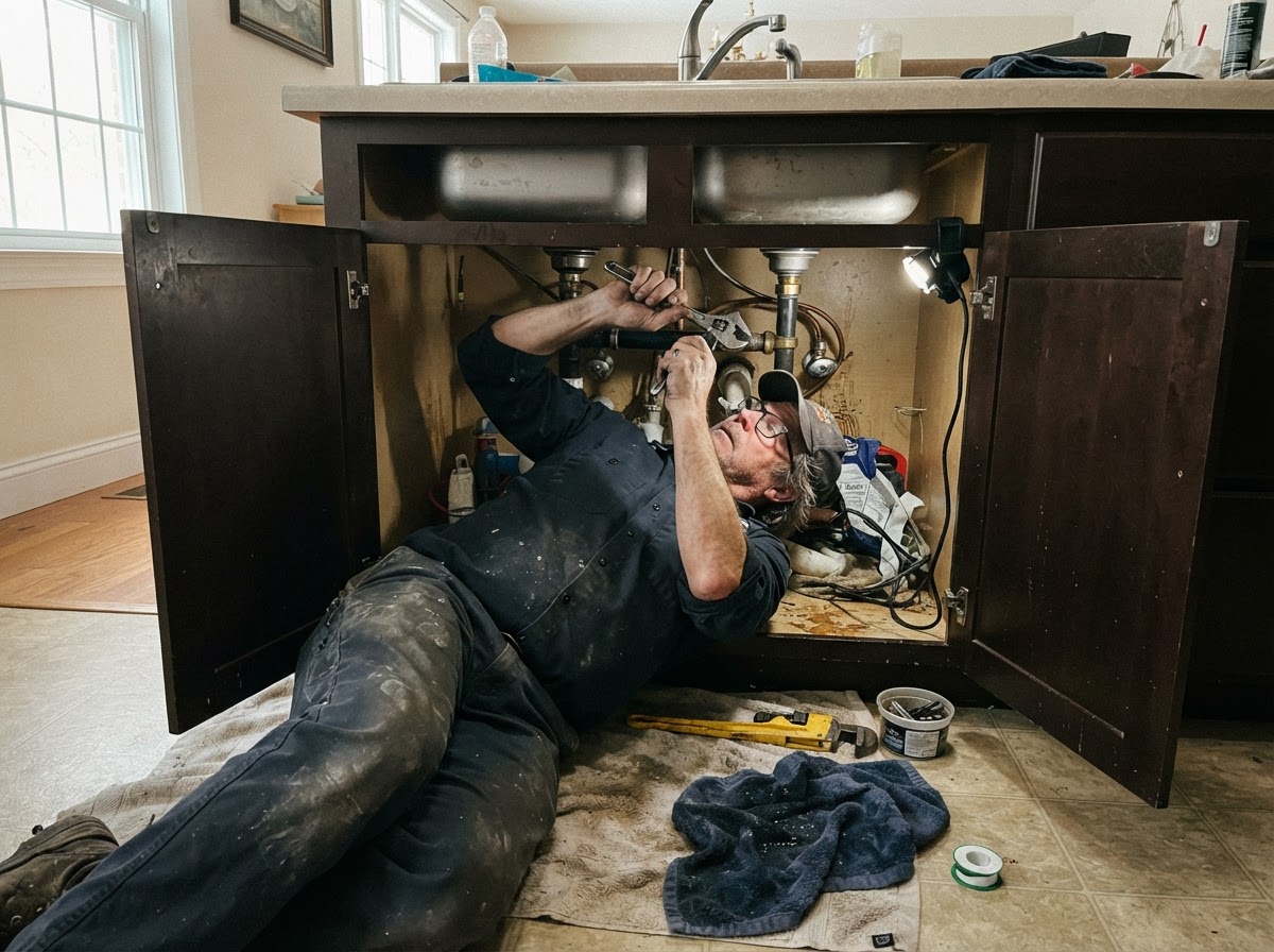 Plumbing & Electrical (Minor) — real handyman work