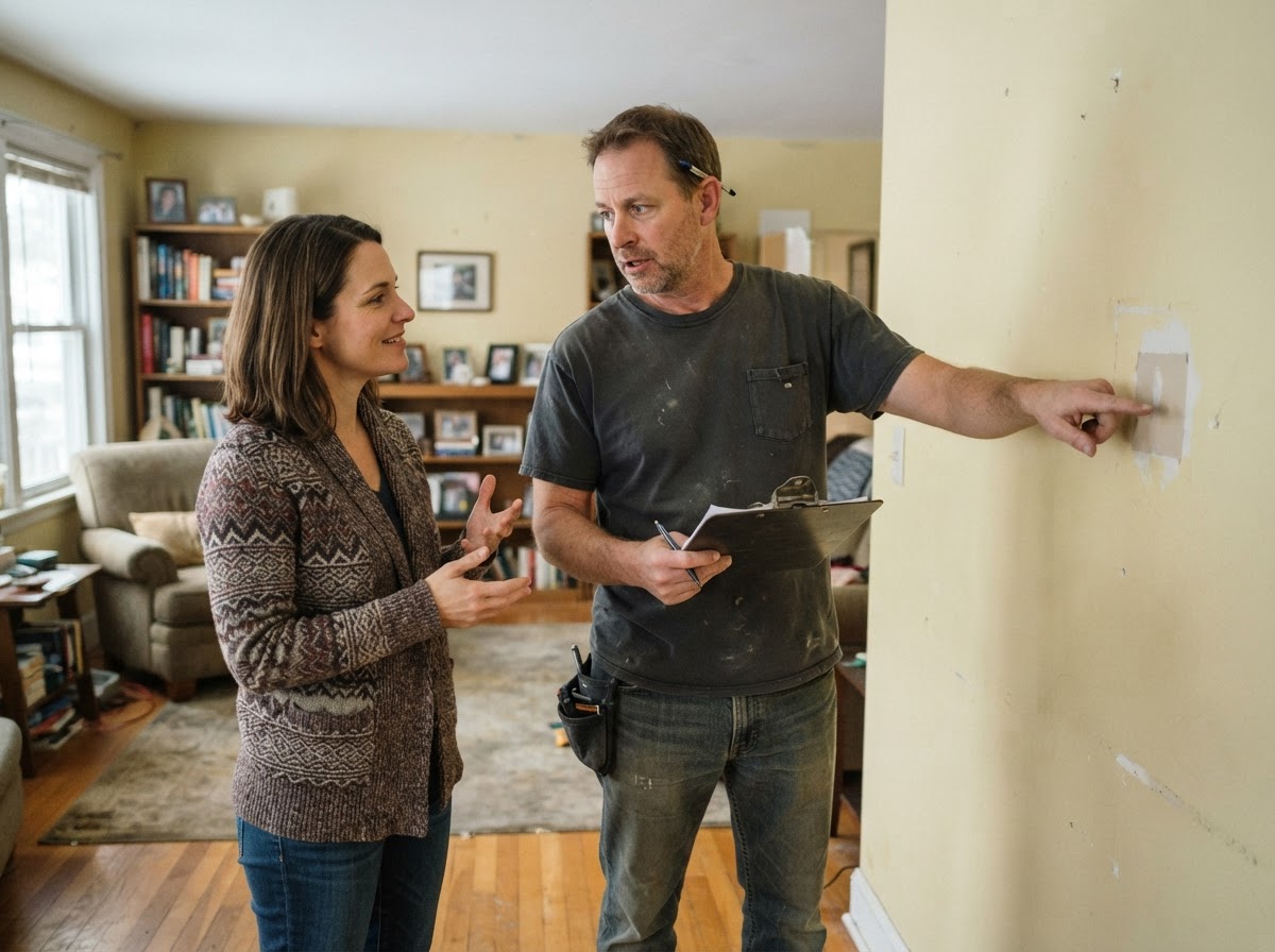 Project Planning & Guidance — real handyman work
