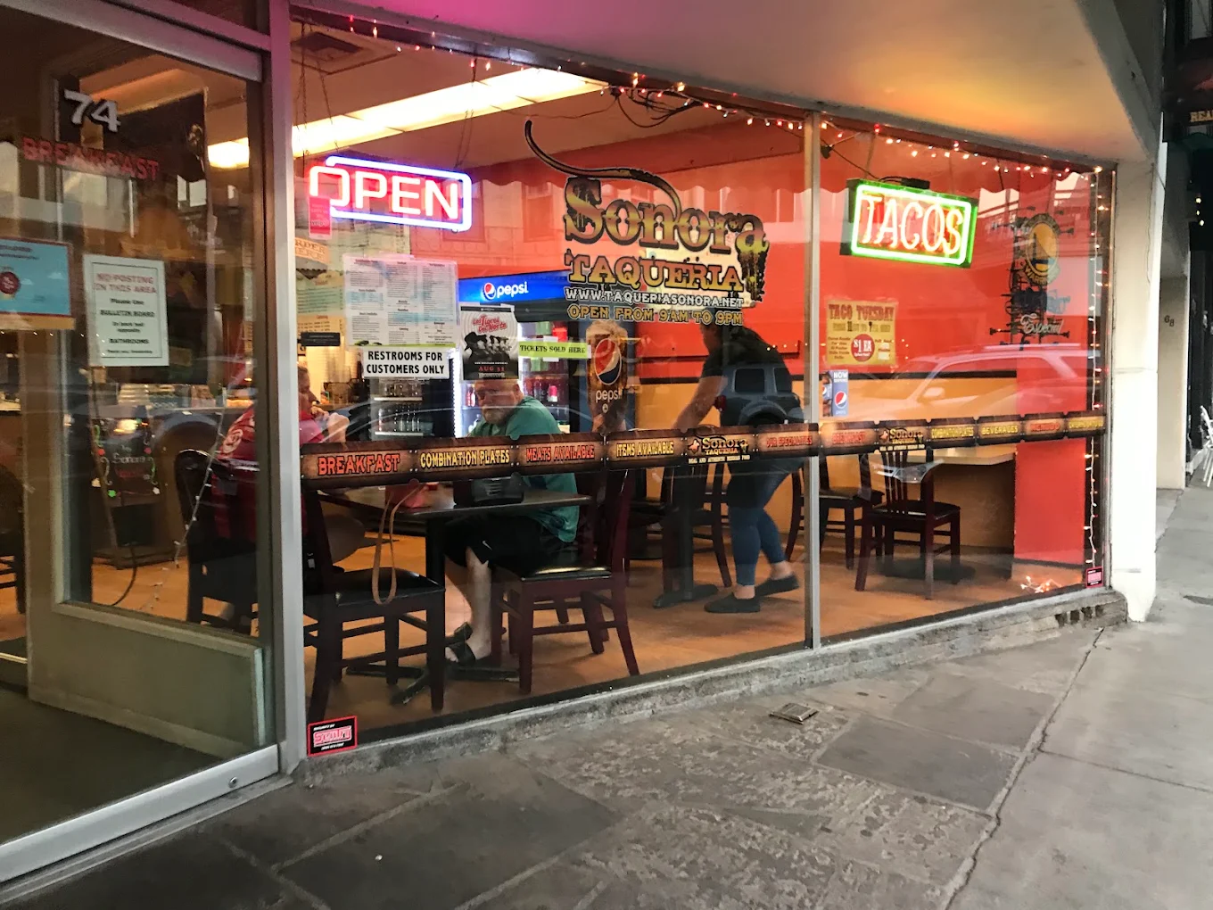 Taqueria Sonora on South Washington Street Sonora CA