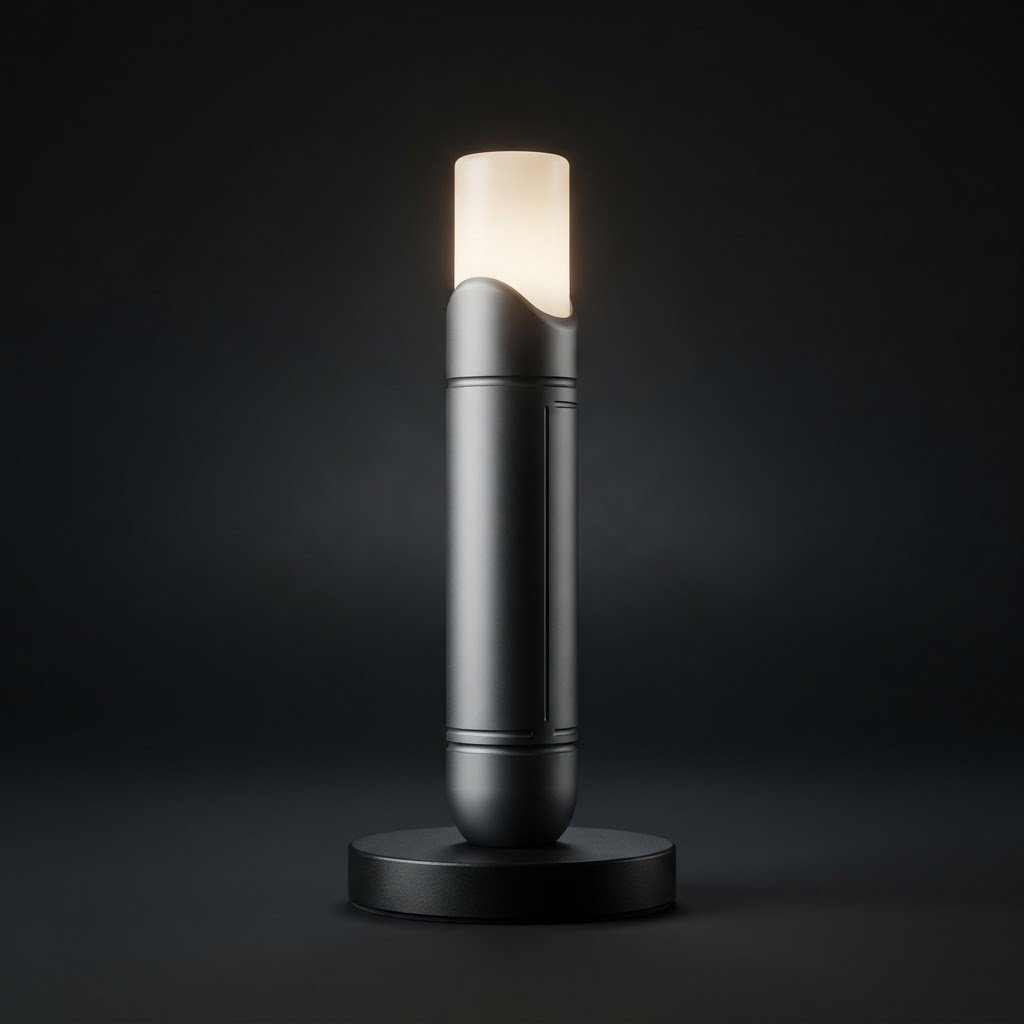 MFR streamlined-profile green LED tactical desk lamp