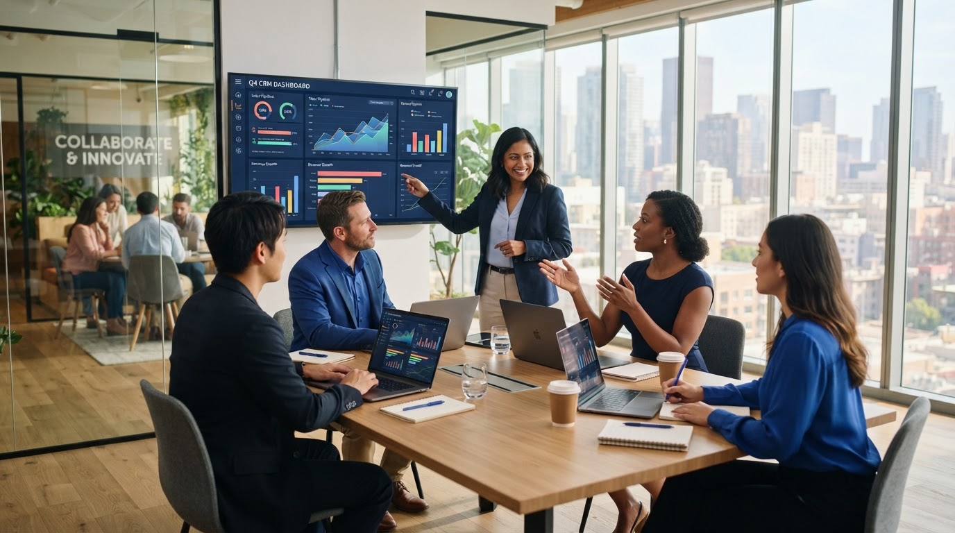 Equipo de Hinag Digital colaborando en la implementación de la plataforma