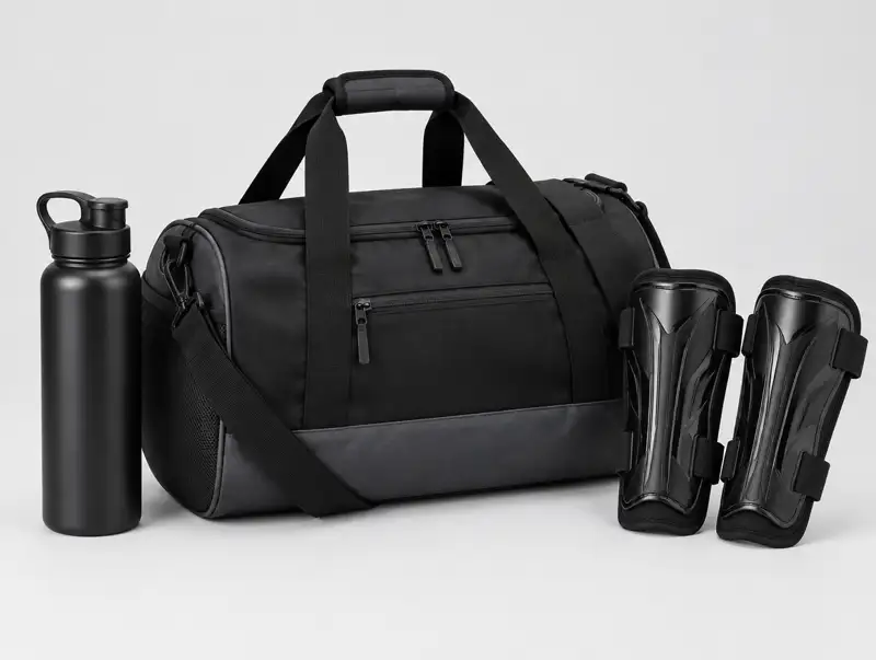 Accesorios deportivos oficiales CEARD: maletines, botellas y protectores