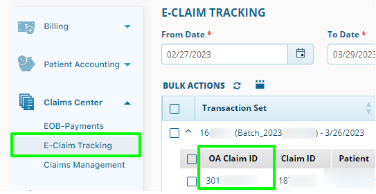 OA Claim ID (1)