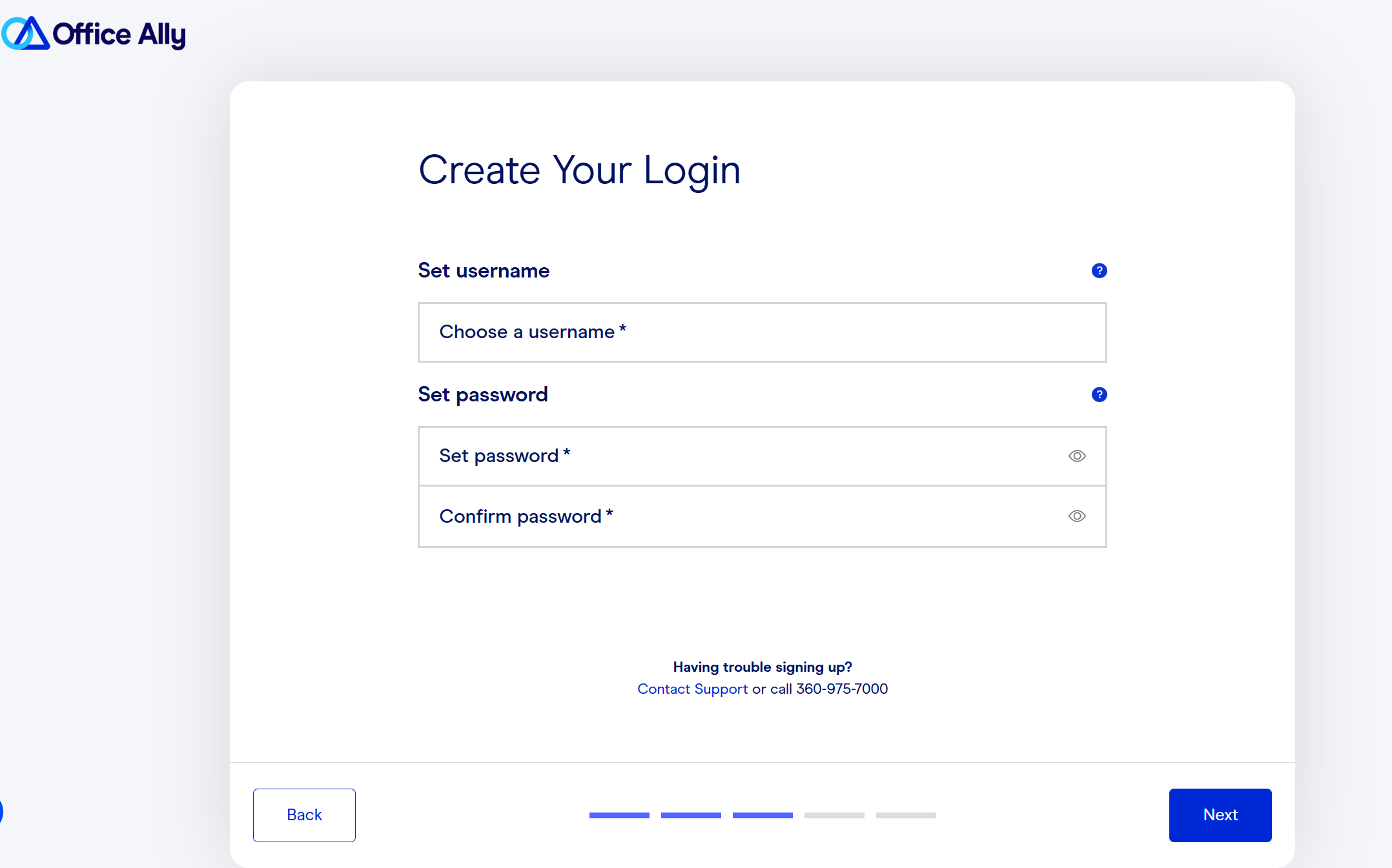 create username