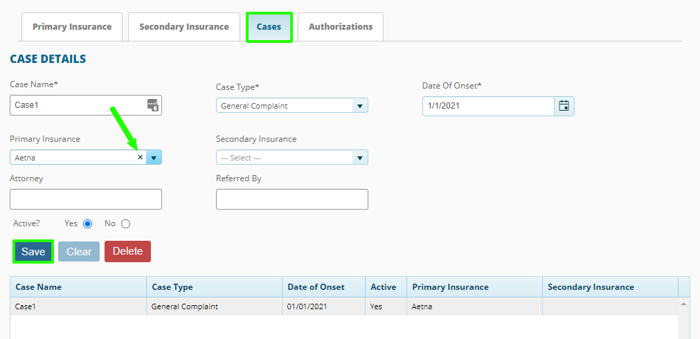 Remove Insurance from Case-1