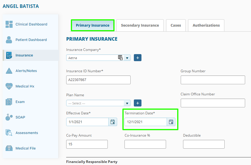 Terminate Insurance