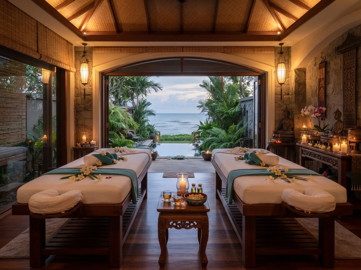 Couples massage suite