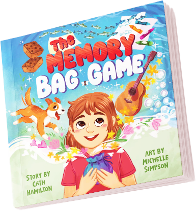 The Memory Bag Game book cover by Cath Hamilton