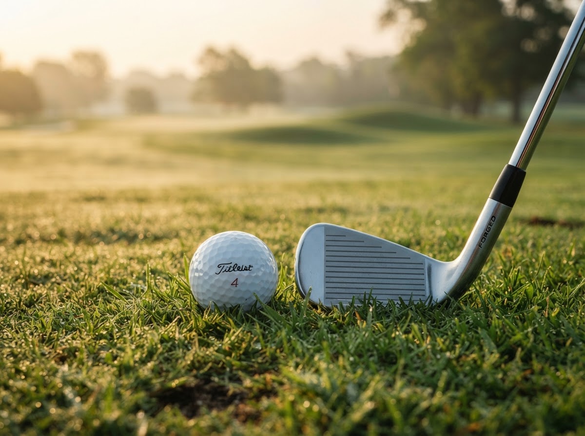 Close-up of a golf club